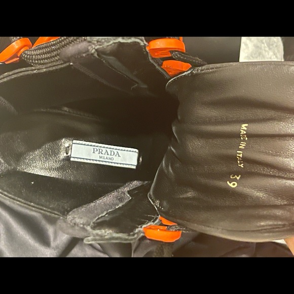 SOLD Prada Chunky Lace-up Boots - Picture 14 of 14